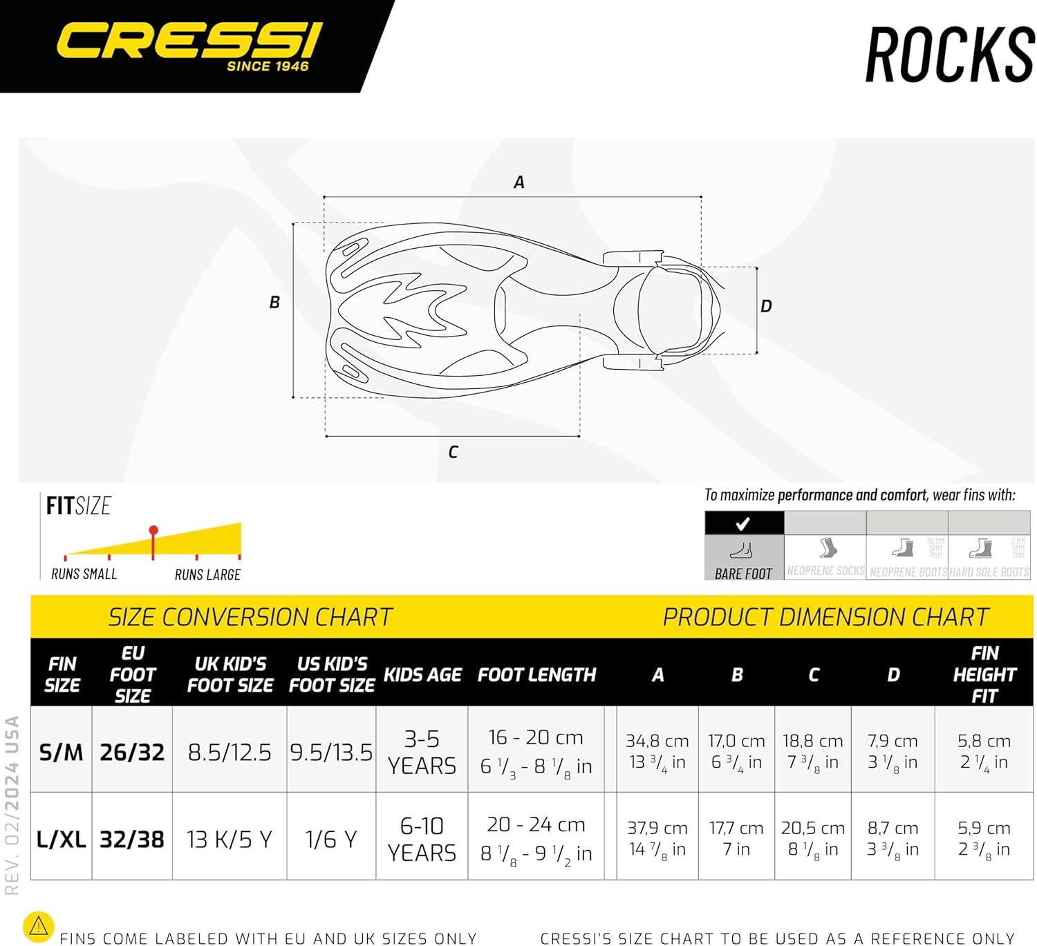 imageCressi Cressi Rocks Kids SetPurpleBlue