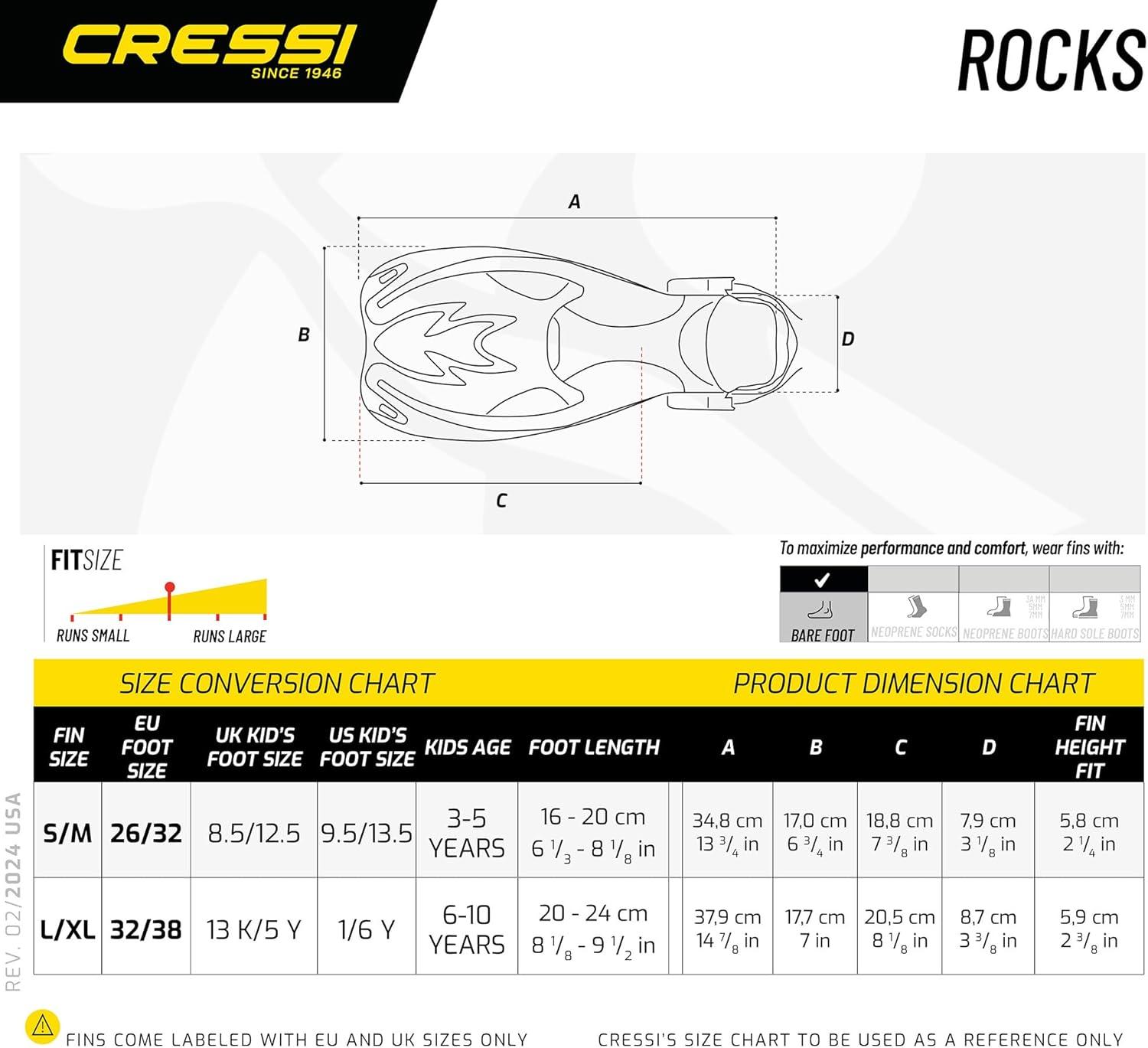 imageCressi Cressi Rocks Kids SetWhiteLight Blue