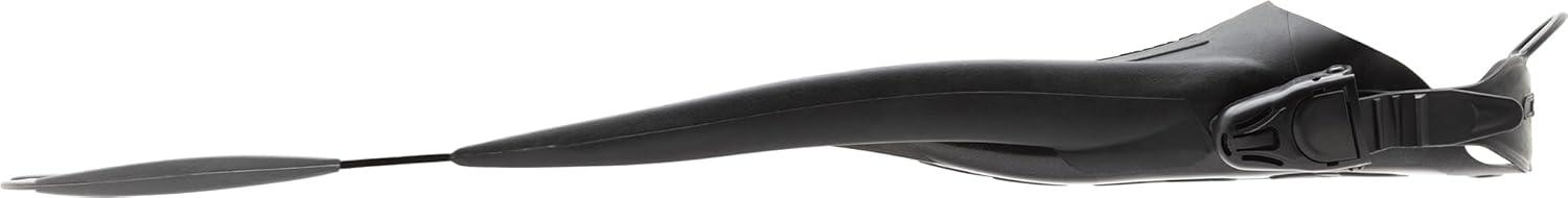 imageCressi Snorkeling Adjustable Fins for All Family Long Blade Versatile Open Heel Flippers Palau Made in ItalyBlackTitanium