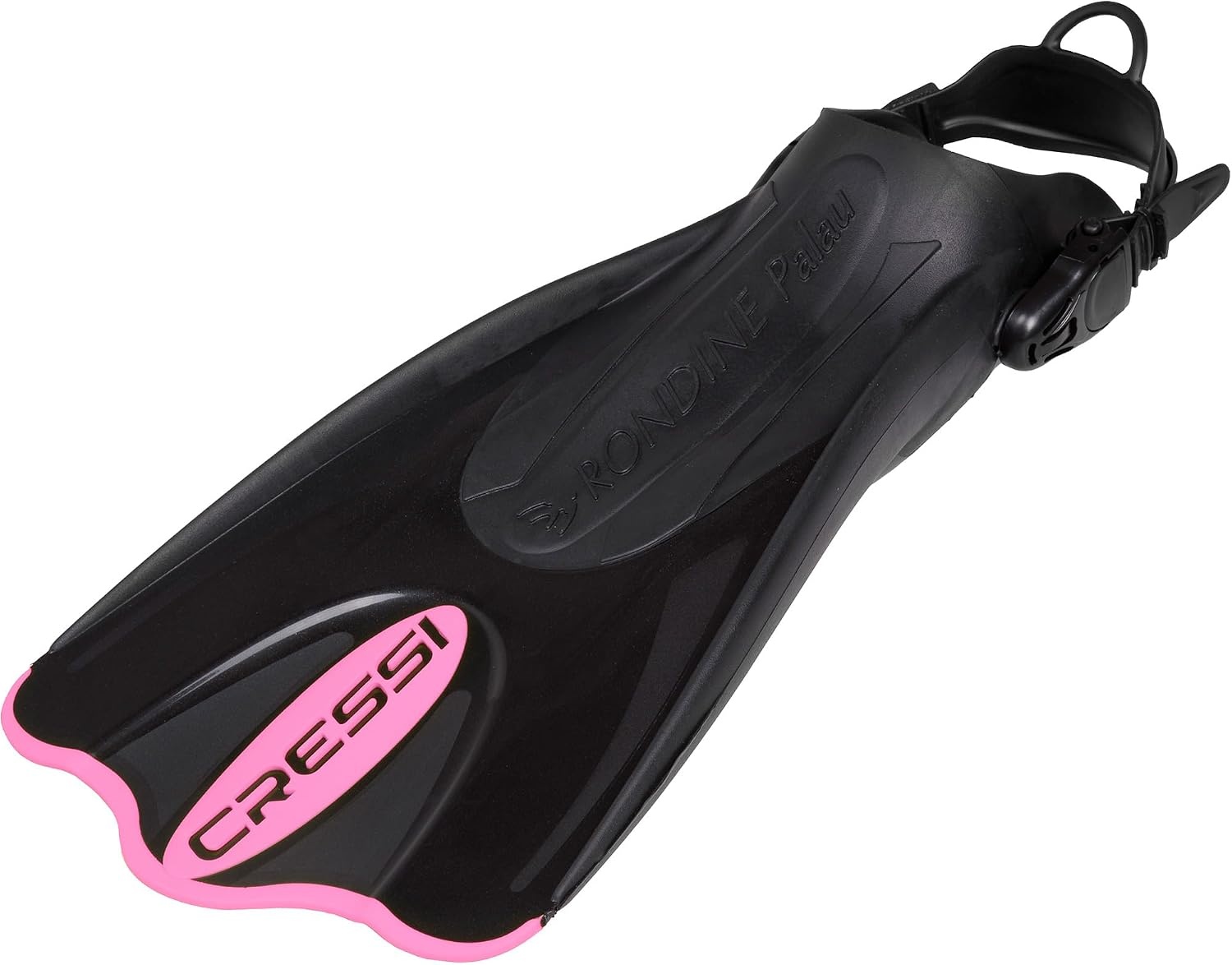 image:imageCressi Palau SAF Short Open Heel Fins Snorkel Fins Quick Release Pull TabBlackPink