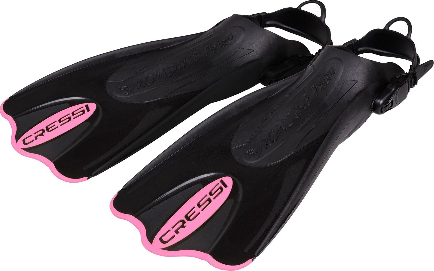 image:imageCressi Palau SAF Short Open Heel Fins Snorkel Fins Quick Release Pull TabBlackPink