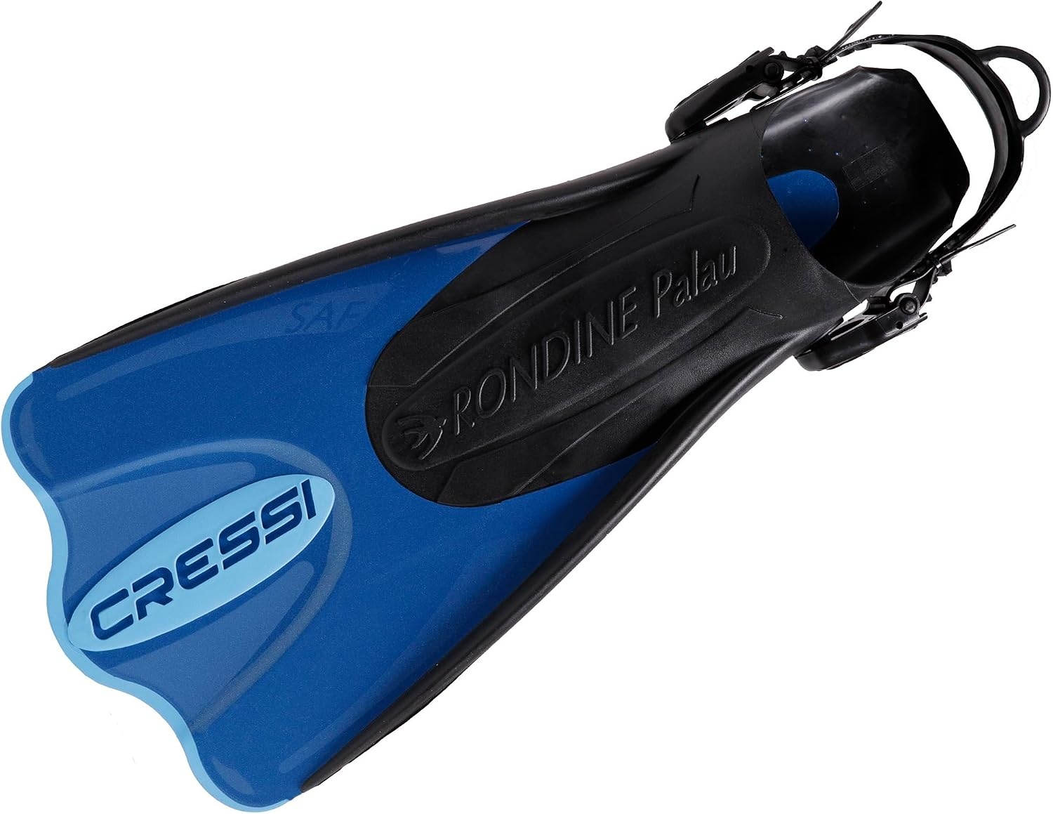 image:imageCressi Palau SAF Short Open Heel Fins Snorkel Fins Quick Release Pull TabBlue