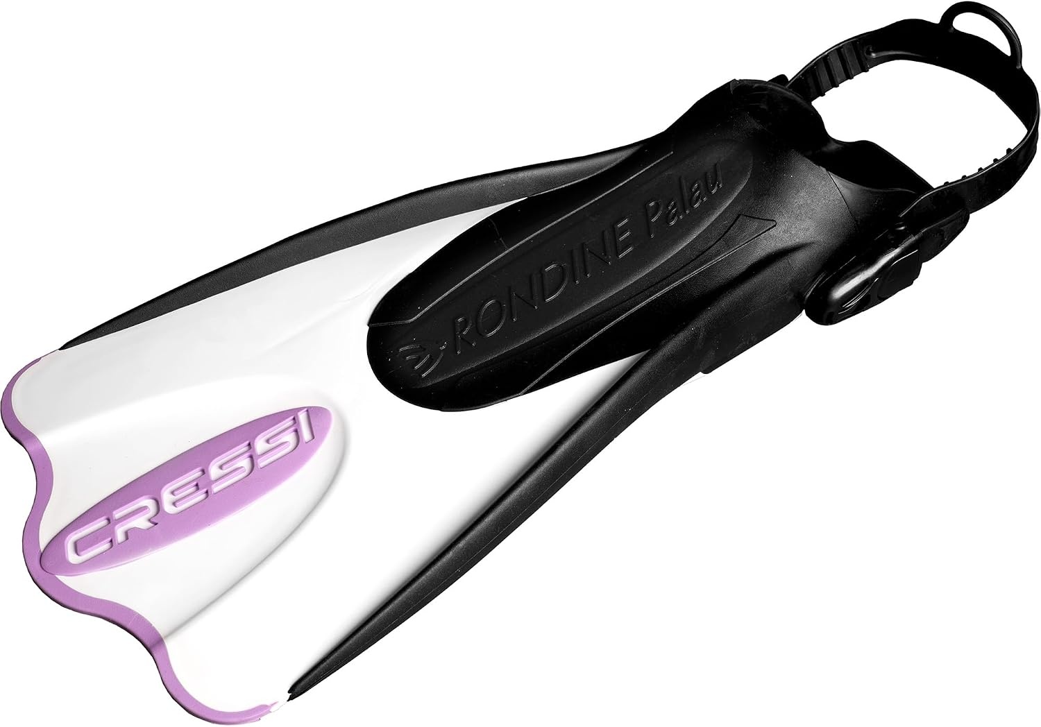 image:imageCressi Palau SAF Short Open Heel Fins Snorkel Fins Quick Release Pull TabWhiteLilac