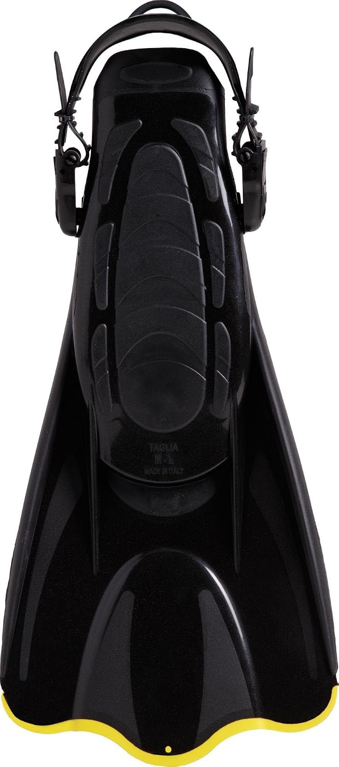 image:imageCressi Palau SAF Short Open Heel Fins Snorkel Fins Quick Release Pull TabYellow