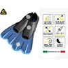 Cressi Adult Short Light Swim Fins with Self-Adjustable Comfortable Full Foot Pocket – Perfect for Traveling – Agua Short: Made in Italy(Yellow/Black [D])