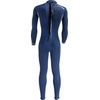 Cressi Men’s Full Wetsuit Back-Zip for Scuba Diving & Water Activities – Fast 3mm: Designed in Italy(Blue/Grey)