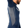 Cressi Men’s Full Wetsuit Back-Zip for Scuba Diving & Water Activities – Fast 3mm: Designed in Italy(Blue/Grey)
