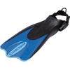 Cressi Palau SAF Short Open Heel Fins, Snorkel Fins, Quick Release Pull Tab(Blue/Azure)