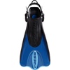 Cressi Palau SAF Short Open Heel Fins, Snorkel Fins, Quick Release Pull Tab(Blue/Azure)