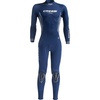 Cressi Men’s Full Wetsuit Back-Zip for Scuba Diving & Water Activities – Fast 3mm: Designed in Italy(Blue/Grey)