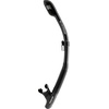 Cressi Adult 4-Lens Mask & Snorkel Set, Quattro + Pulse, Dry-Top Snorkel(Black/Black)