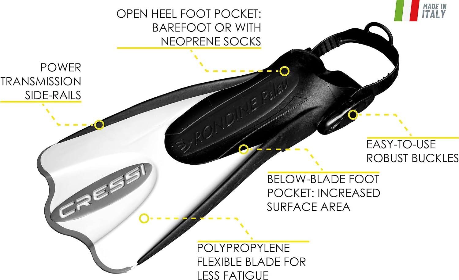 image:imageCressi Palau SAF Net Bag WhiteBlack ML