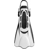 Cressi Palau SAF + Net Bag, White/Black, M/L
