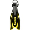 Cressi Frog Plus Fins, Yellow, Small/Medium