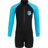 CRESSI Little Shark Shorty Wetsuit Black/Blue 2mm L/S Years 5/6